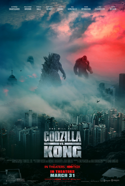 Godzilla vs King Kong movie poster