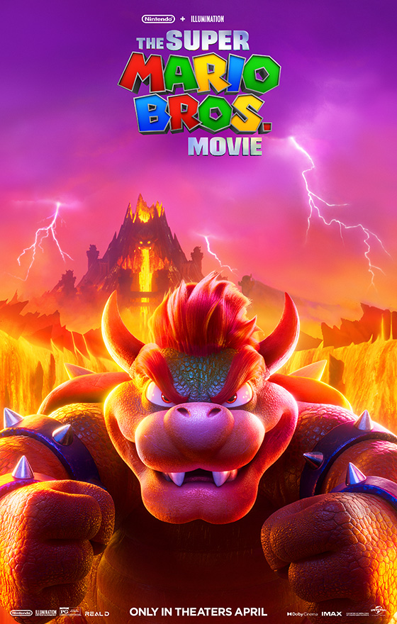 super mario brothers movie poster