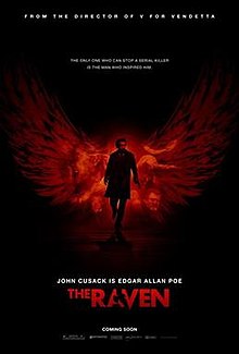 Poster for movie The Raven starring John Cusack