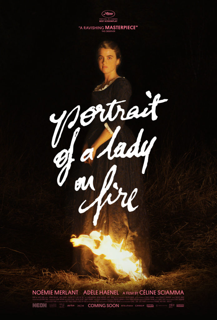 portrait of a lady on fire movie poster